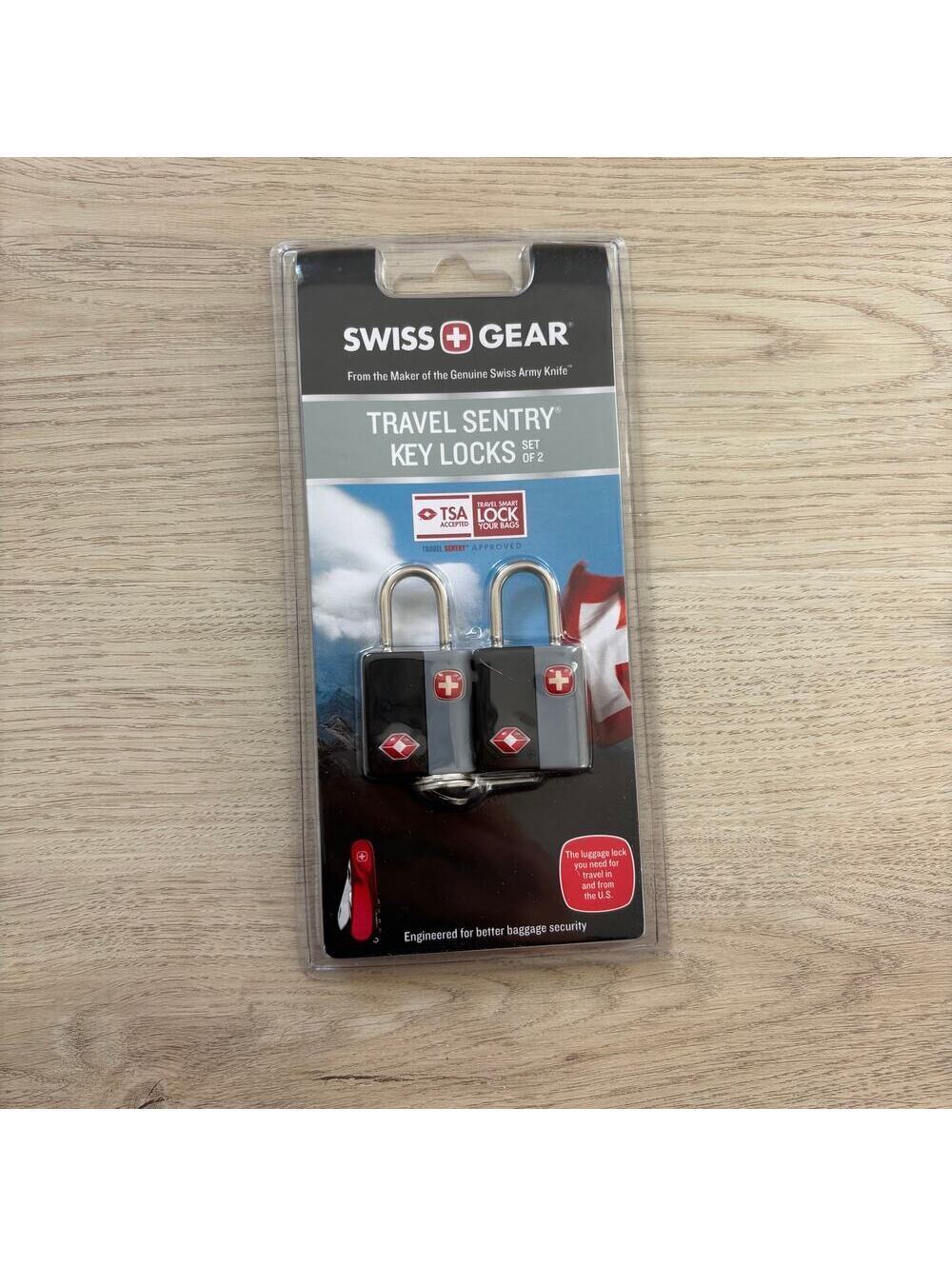 Swiss Gear NWT Travel Sentry Key Locks Set of 2 Black